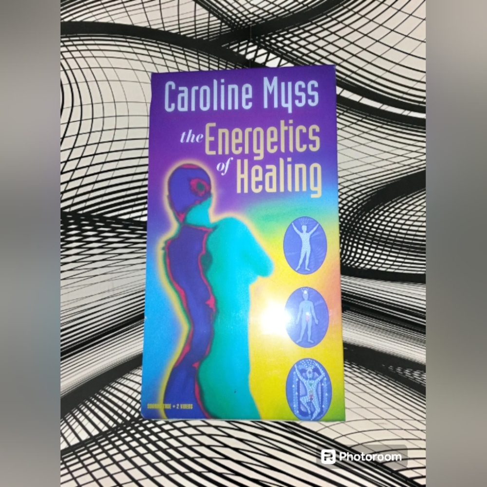 Caroline Myss "The Energetics of Healing Part 1 & 2" Double VHS Tape Box Set